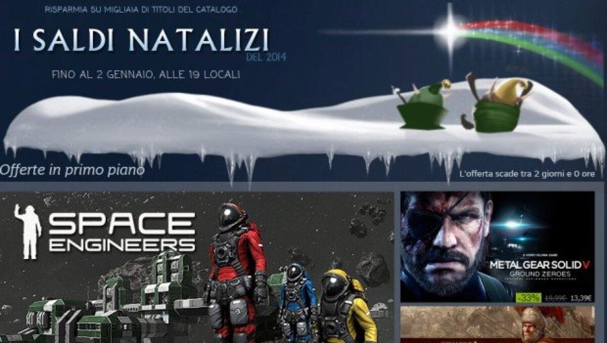 Iniziano i saldi natalizi su Steam! - 