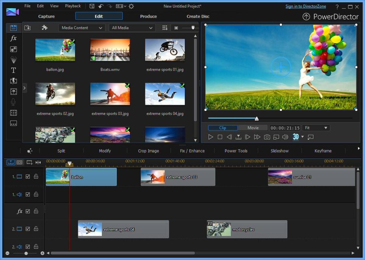 Video Editor Professionale: CyberLink PowerDirector Ultimate Suite 13 - 