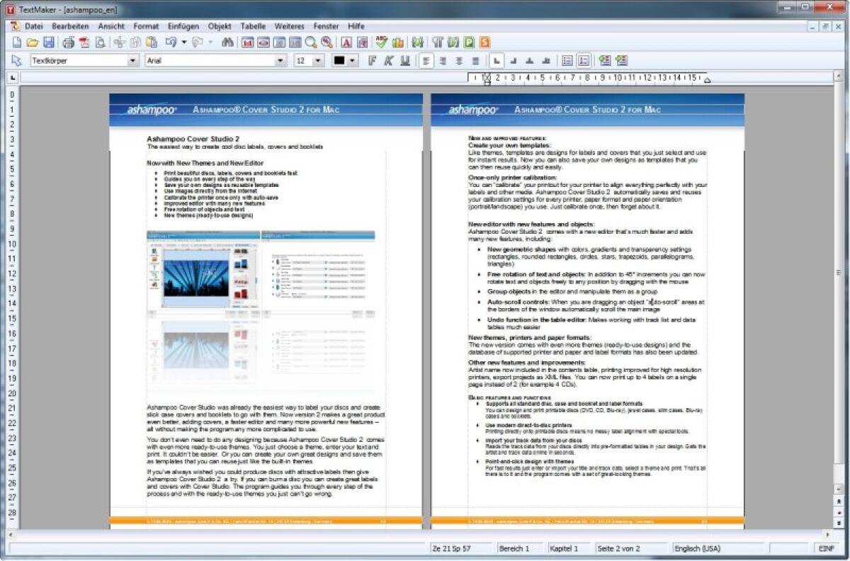 Ashampoo Office 2010: Suite completa per l'ufficio solo per oggi Gratis - 