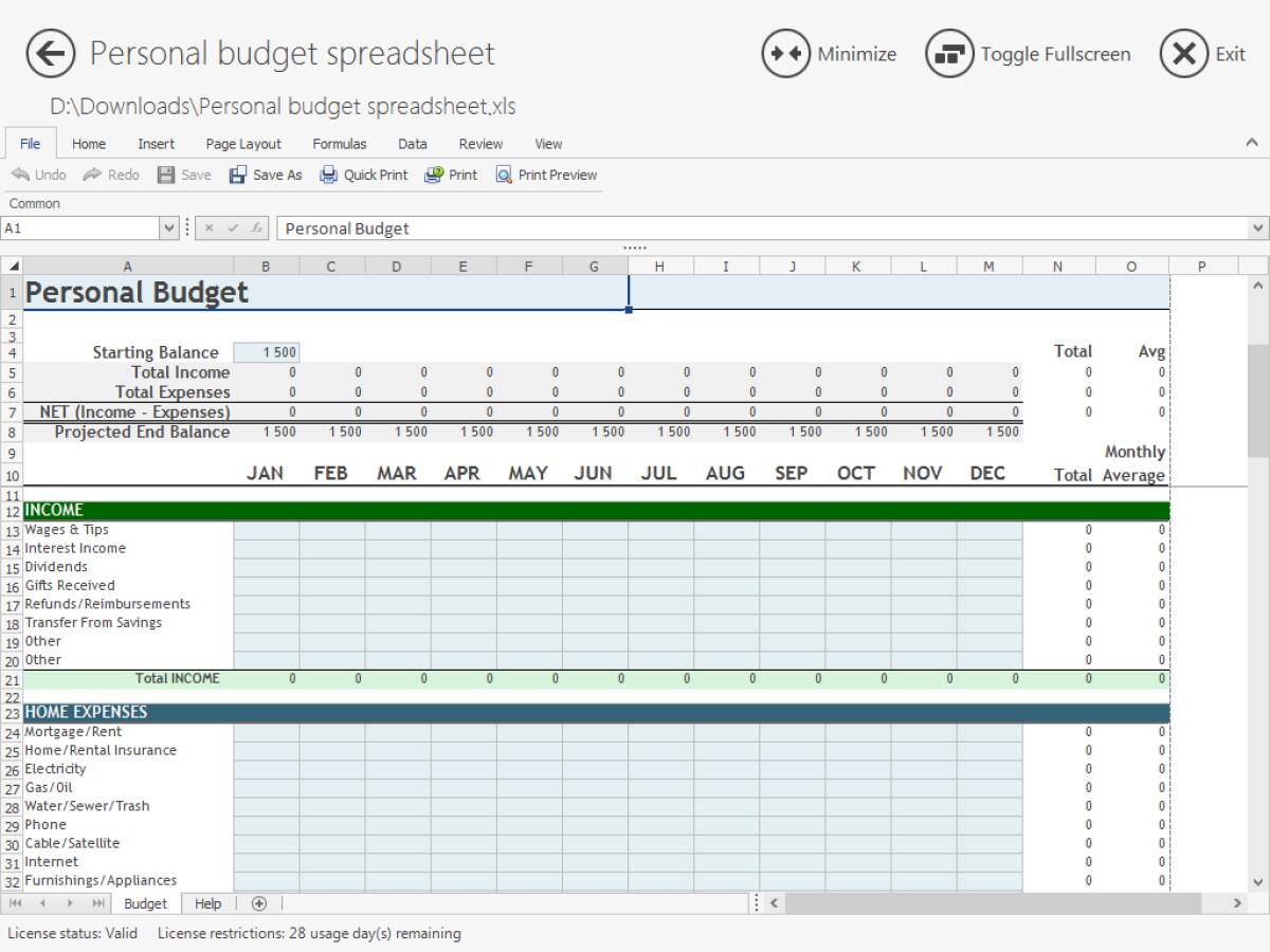 Simple Sheets 1.2 Gratis: Ottima alternativa ad Excel per Windows - 