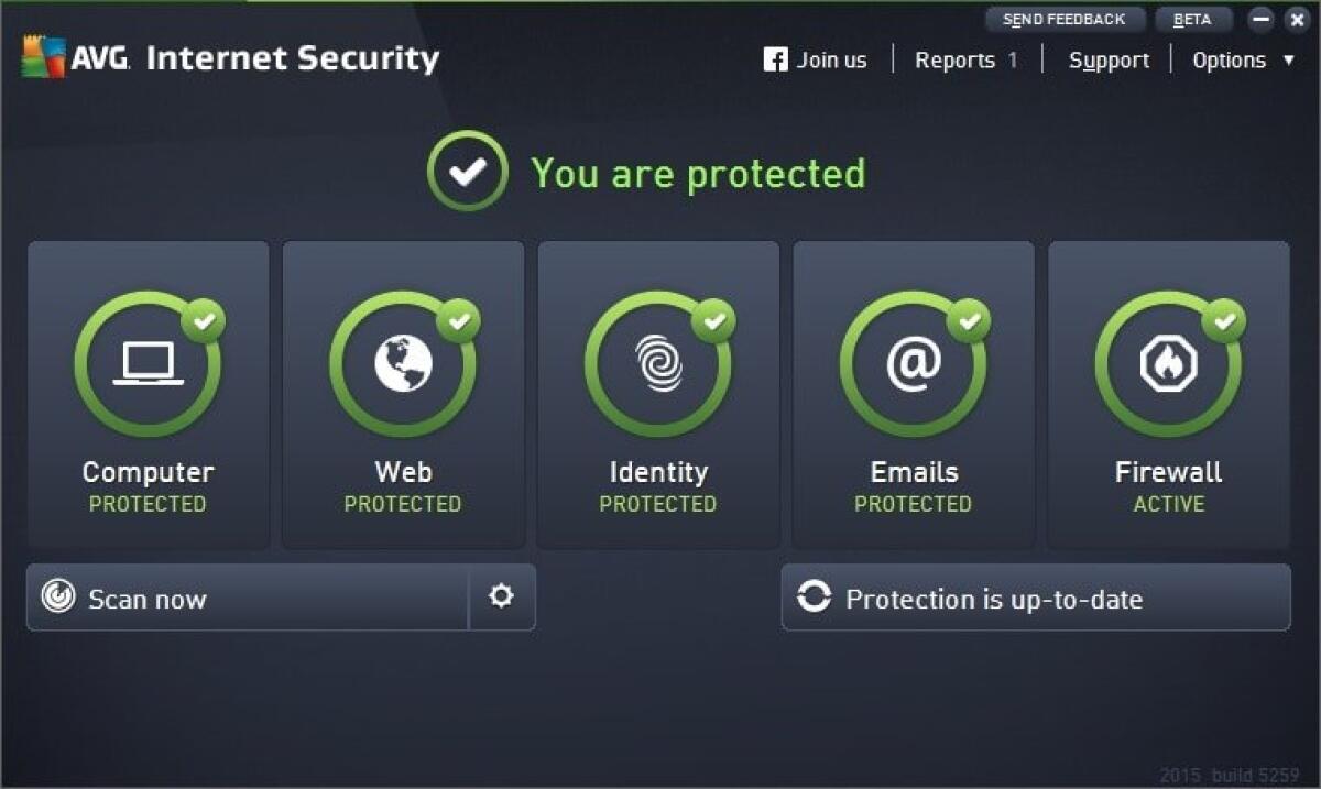AVG Internet Security 2015: Suite completa per la protezione del PC a 360 gradi - 