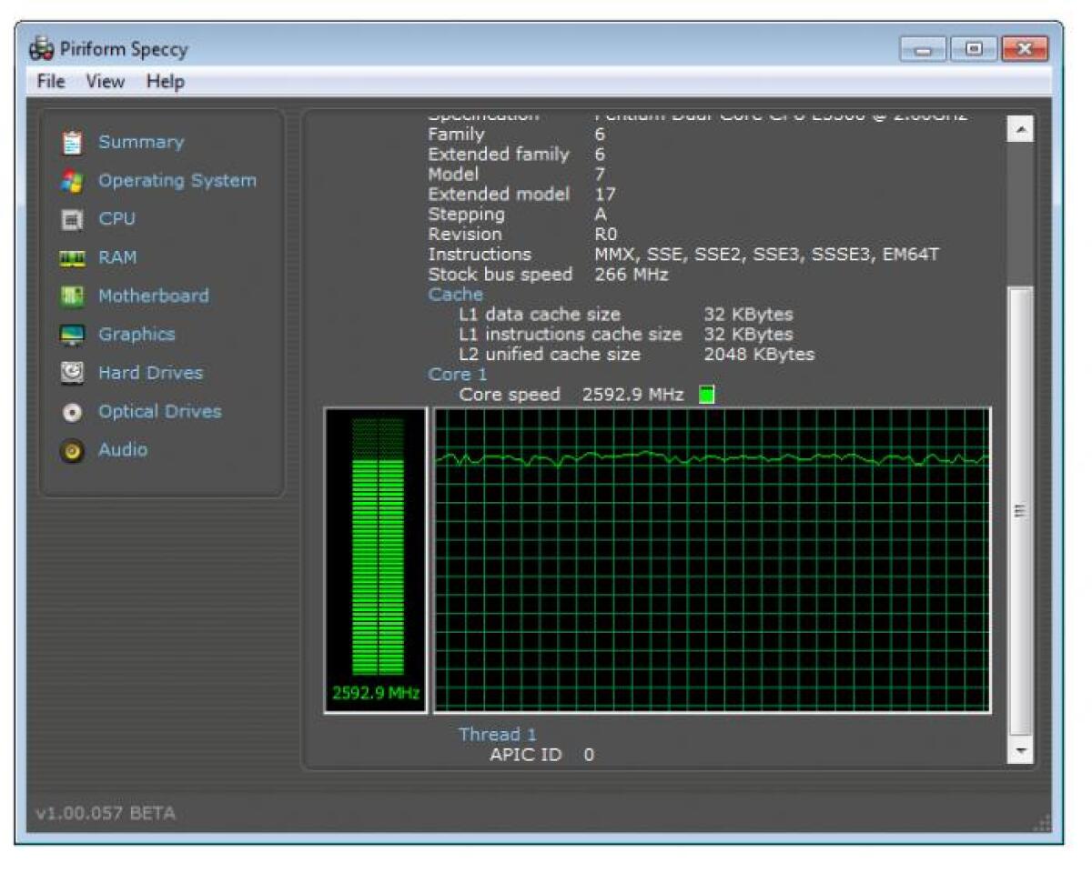 Speccy: Conoscere l'hardware e tutti i dettagli del nostro PC Windows - 