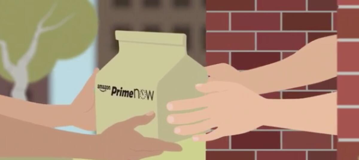 Amazon Prime Now: Ordini consegnati entro un'ora dall'Acquisto...Ecco i dettagli - 