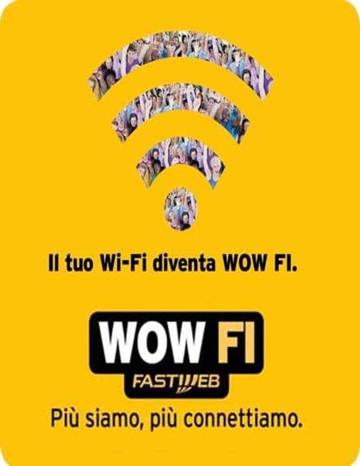 Fastweb lancia WOW FI per Condividere la connessione Internet ADSL - 