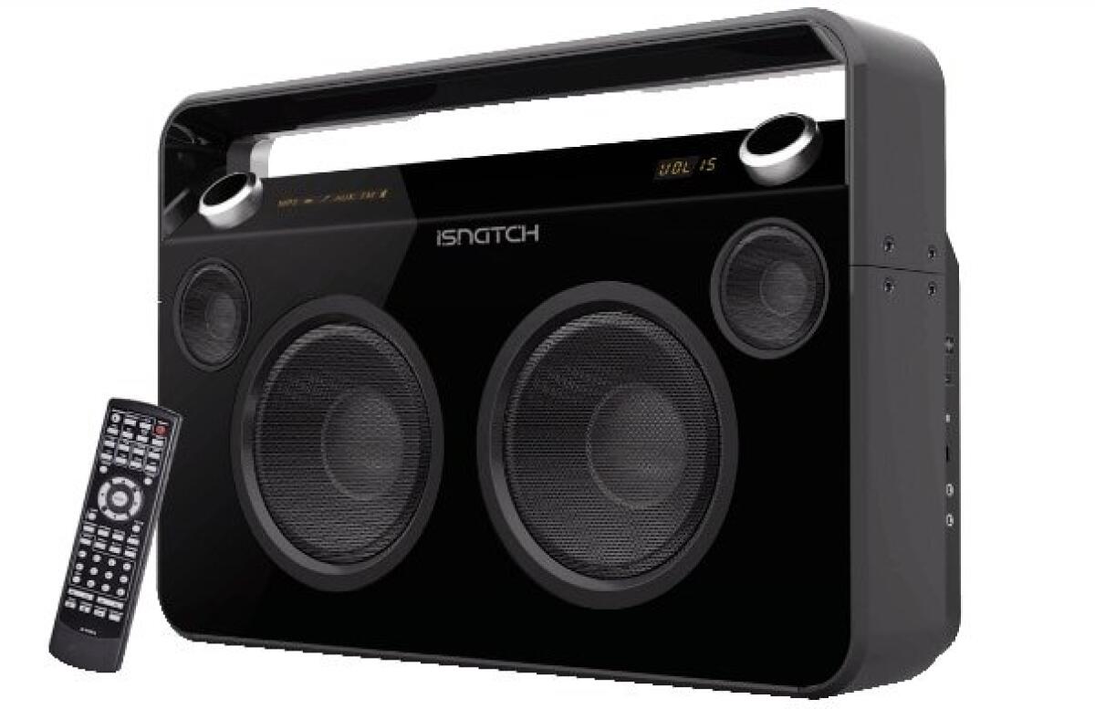 Stereo Bluetooth Soundbox iSnatch: le emozioni vintage del suono - 