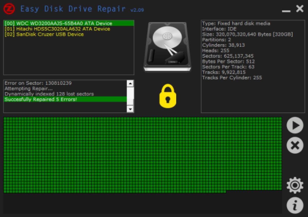 Easy Disk Drive Repair: Scansionare e riparare l'Hard Disk dagli errori più comuni - 