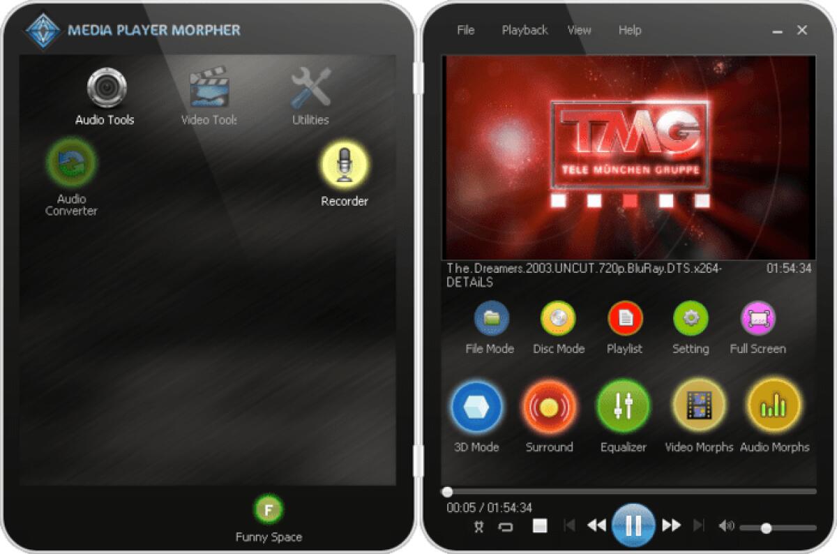 Media Player Morpher Plus 6.1 Gratis: Rivoluzionario player Video per Windows - 