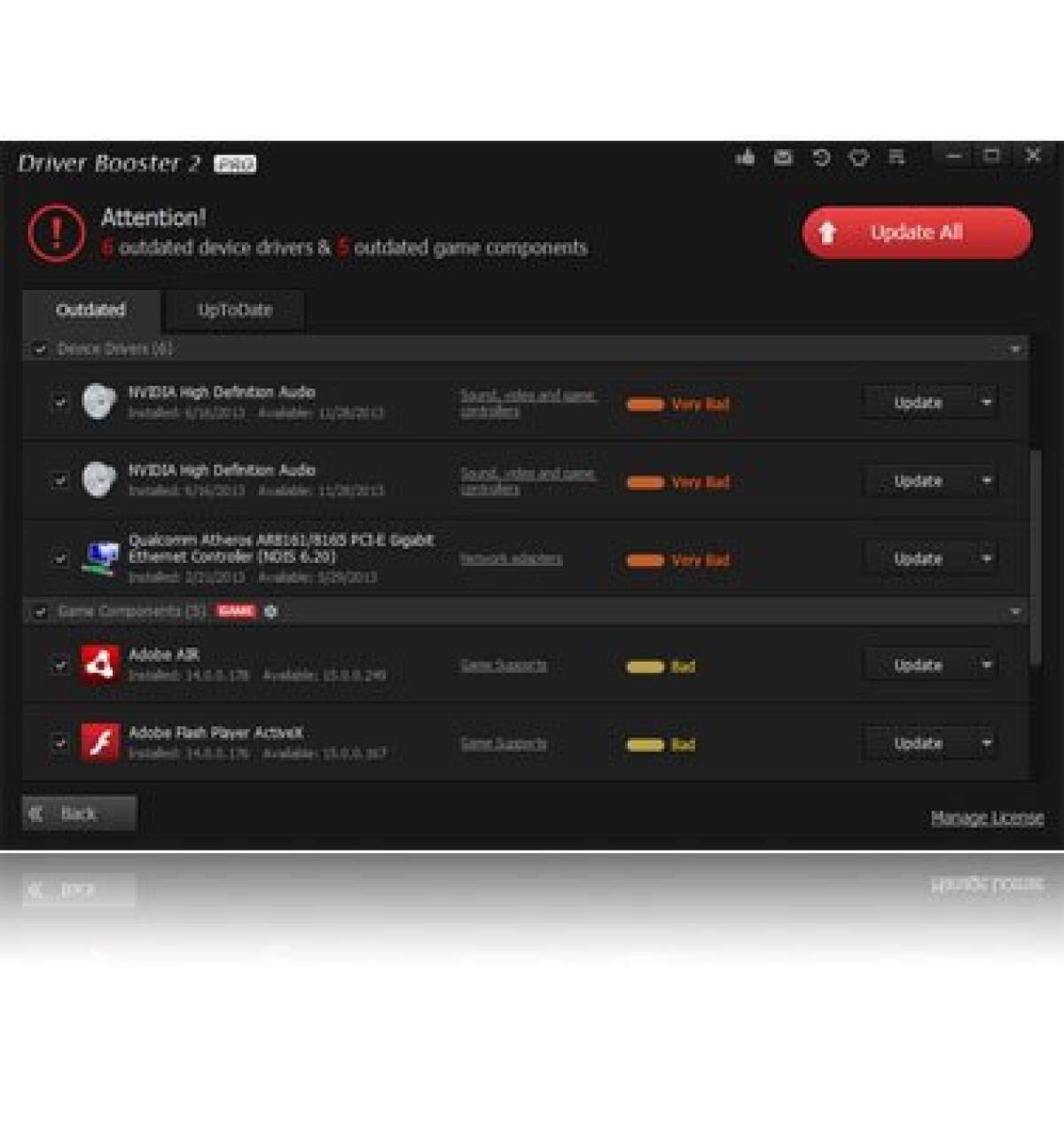 Driver Booster Pro 2.1 Gratis: Aggiornare e trovare i Driver giusti del proprio PC - 