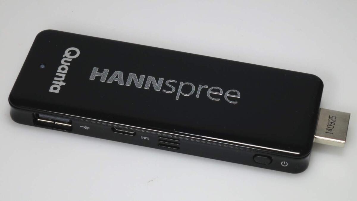 Hannspree presenta un nuovo mini-pc in una chiavetta USB con Windows 8.1 - 