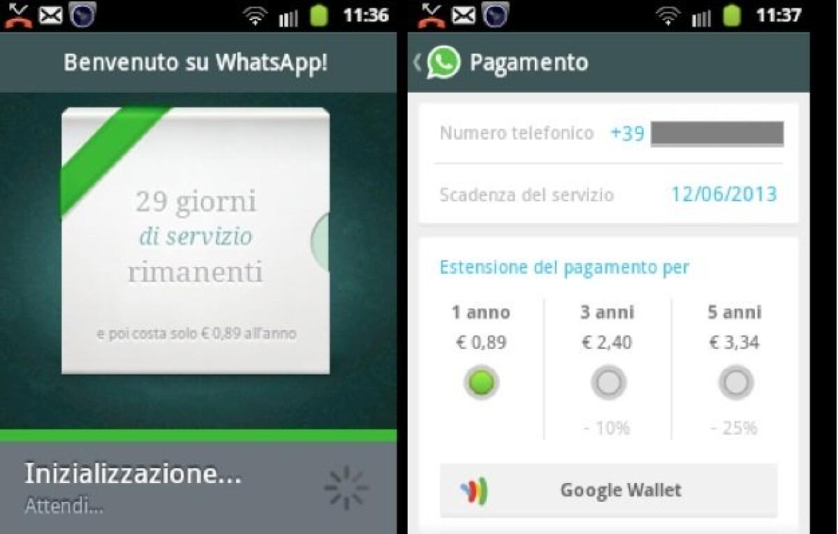 Come Rinnovare WhatsApp usando PayPal, PostePay, SuperFlash o altra Carta Prepagata - 