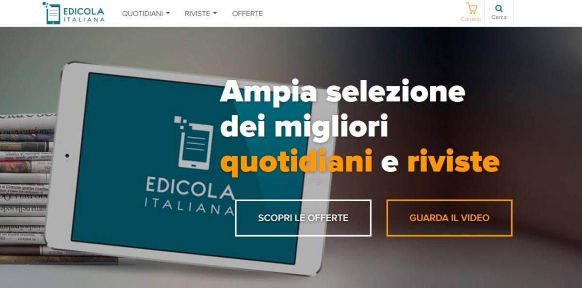 Edicola Italiana: Ecco il portale dove trovare Giornali, Quotidiani e Riviste direttamente online - 