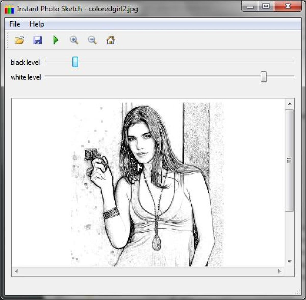 InstantPhotoSketch Pro 2.0 Gratis: Crea foto con effetto carboncino su Windows - 