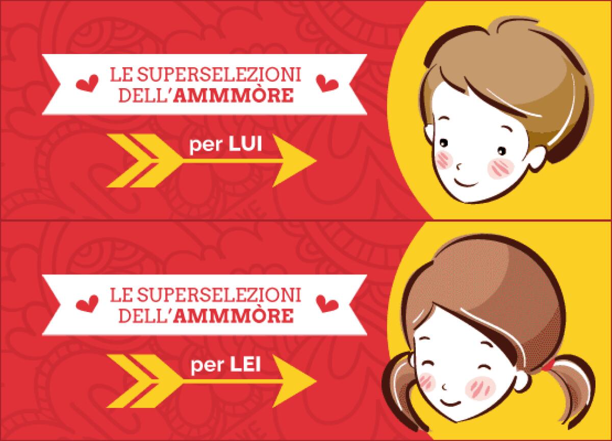 Gli Stockisti: Arriva il volantino "le superselezioni dell’ammmòre"...Ecco le offerte per San Valentino - 