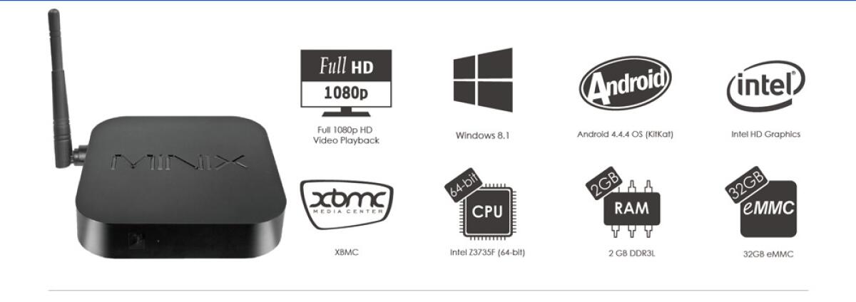 Migliori MINI PC: Minix Neo Z64 con Intel Atom e Windows 8.1 - 