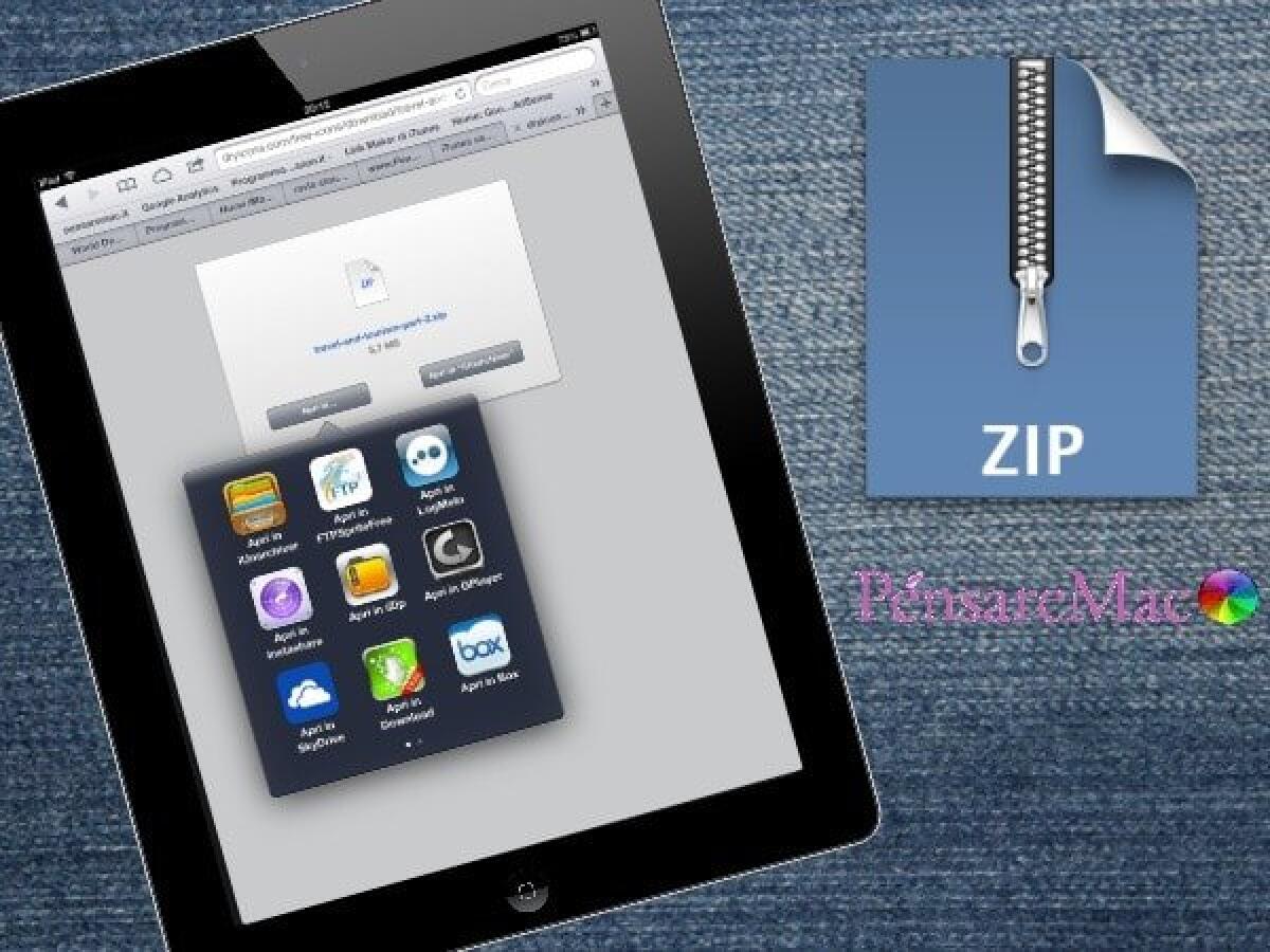 Aprire RAR e ZIP su iPhone, iPod, iPad: ecco la guida - 