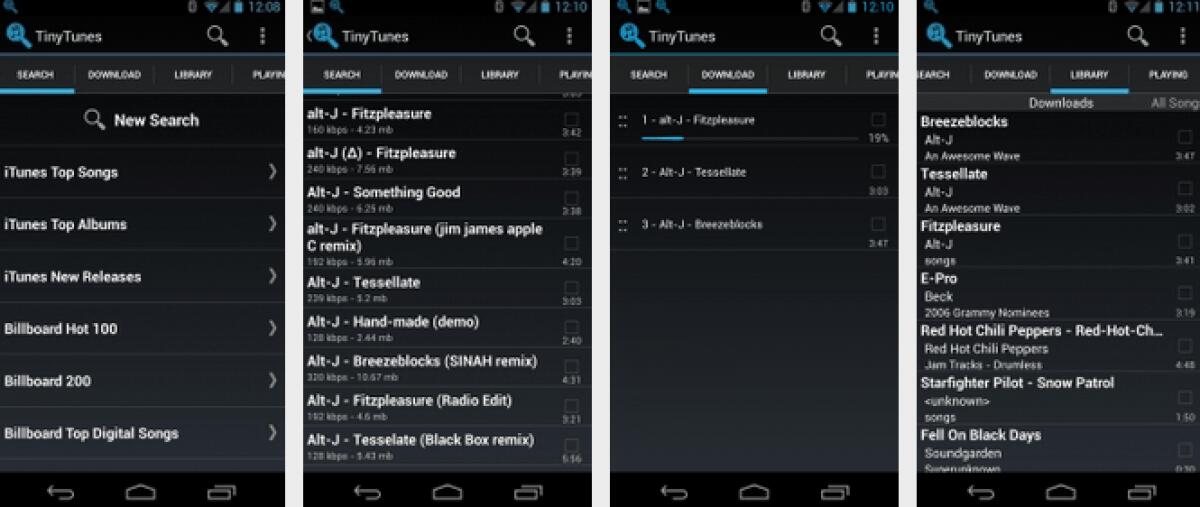 Scaricare musica, canzoni e MP3 su Android con TinyTunes - 
