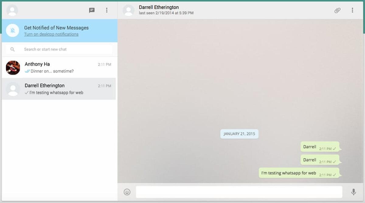Ufficiale WhatsApp su PC: Il client disponibile via Web - 