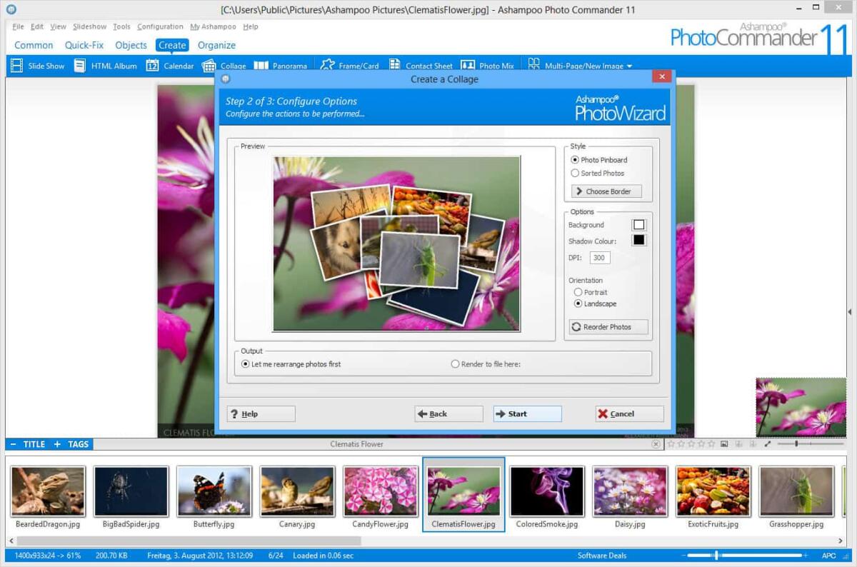 Ashampoo Photo Commander 11.1.8 Gratis: Programma professionale per gestire, modificare ed applicare effetti alle tue foto - 