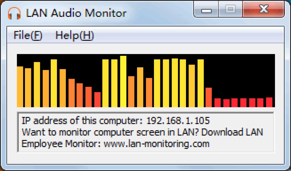 Riprodurre suoni da remoto con LAN Audio Monitor 1.0 Gratis - 
