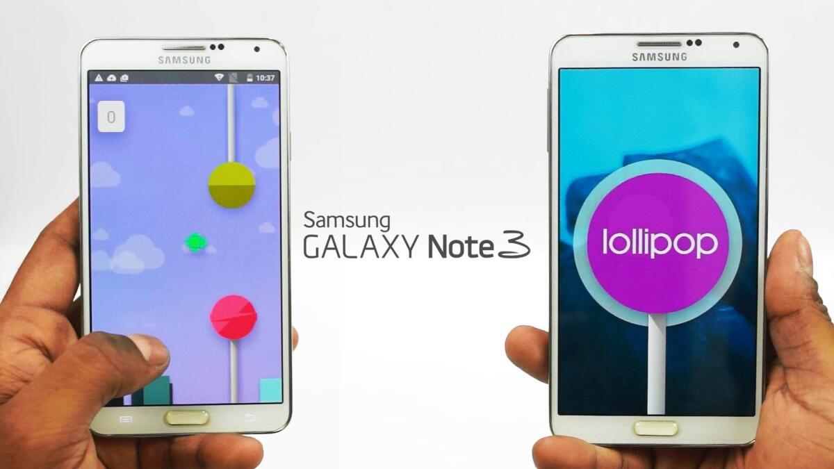 Trapelata in rete un ROM per Galaxy Note 3 basata su Android Lollipop [Download] - 