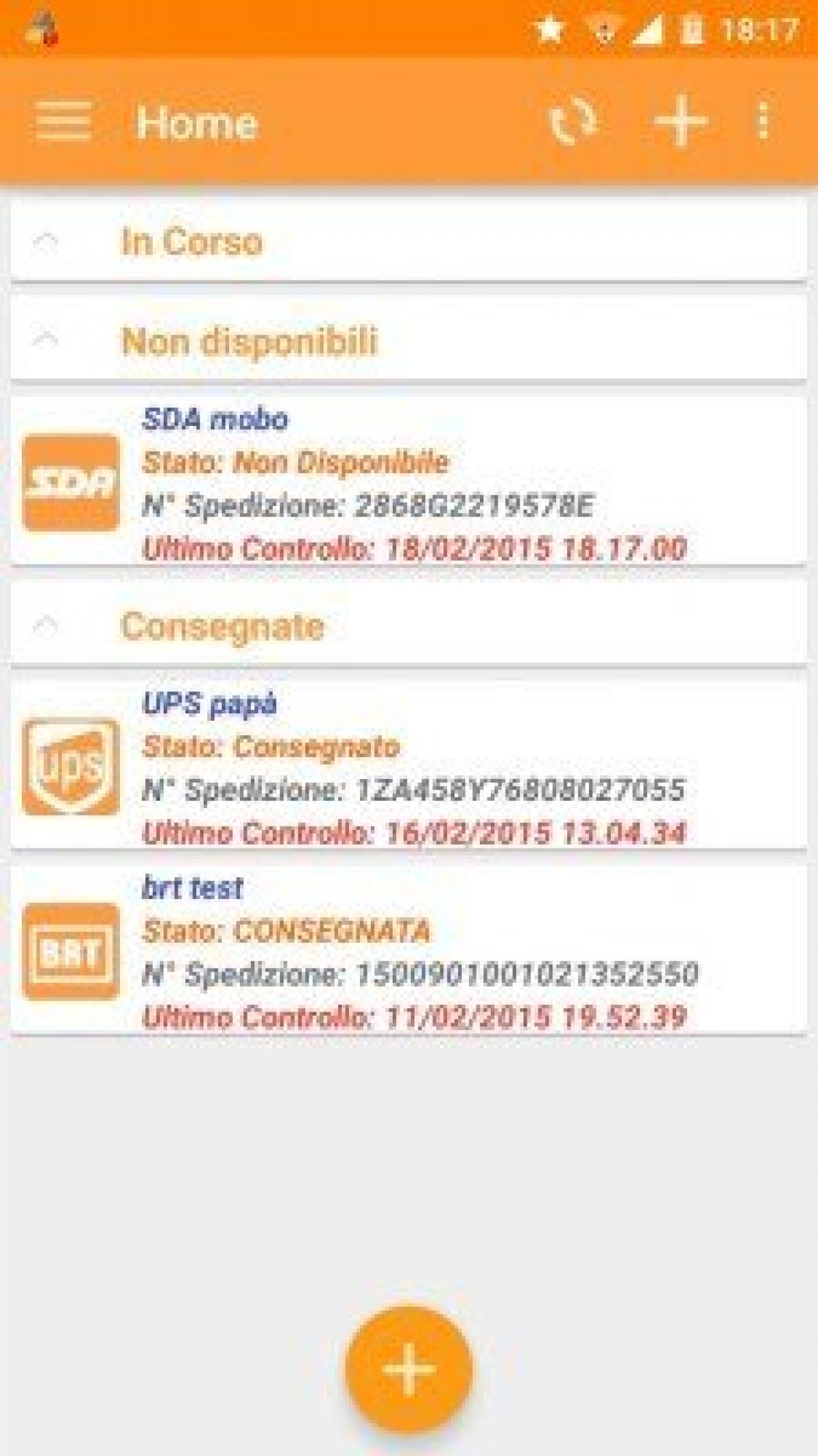 Tracciare spedizioni e pacchi su Android con My Shipments - 