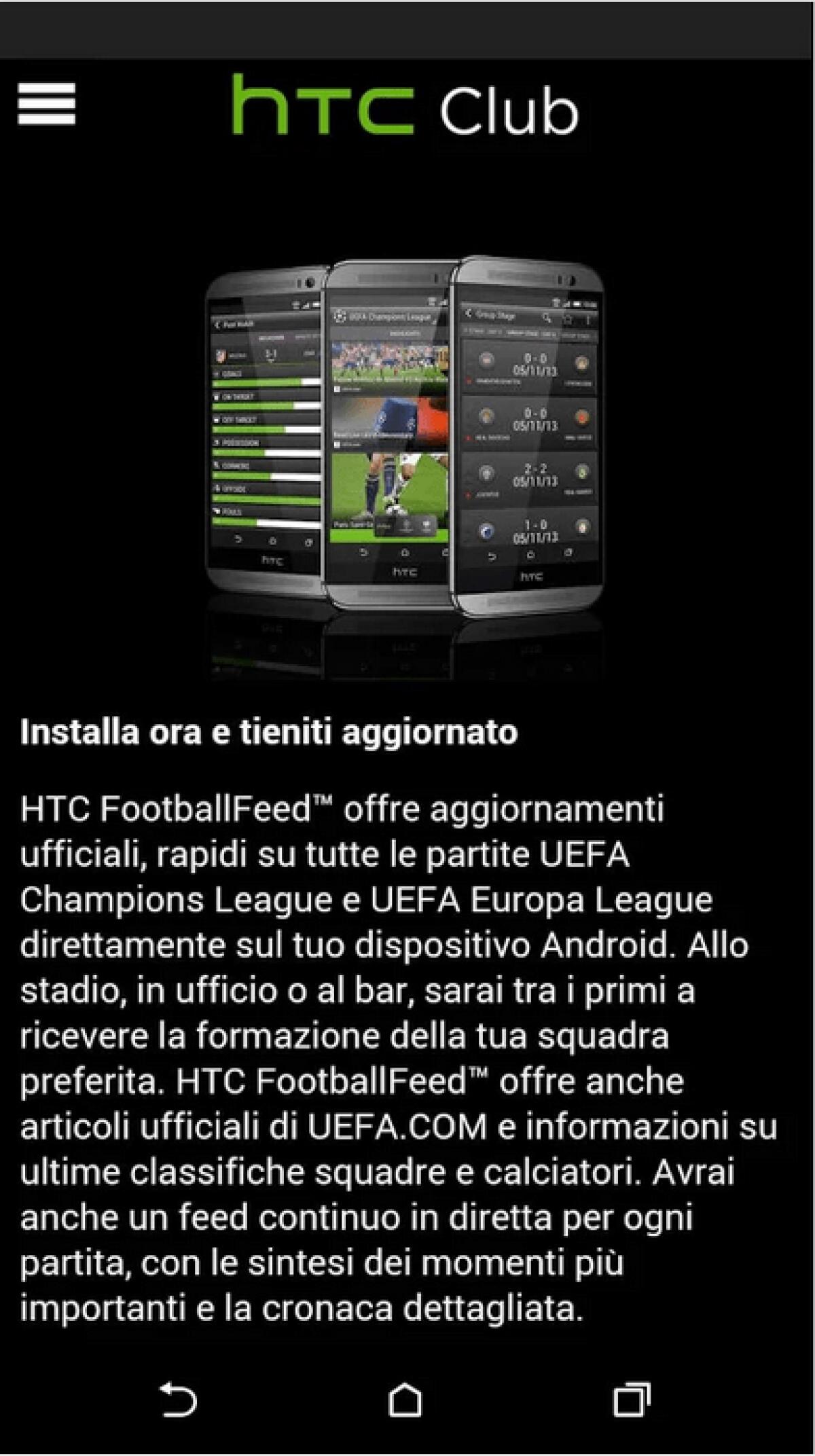 Arriva in Italia HTC CLUB: App esclusiva al servizio degli utenti HTC - 