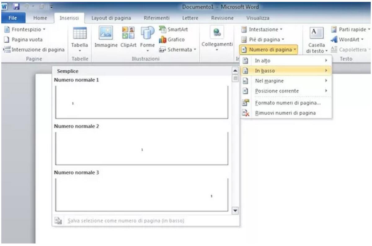 Come numerare le pagine in Word: ecco la guida - 