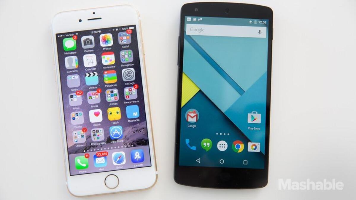 Android Lollipop è più stabile di iOS 8 - 