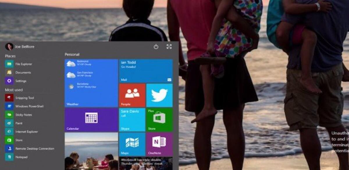 Aggiornamenti per Windows 10 Touch Preview 9926 (18 febbraio 2015) - 