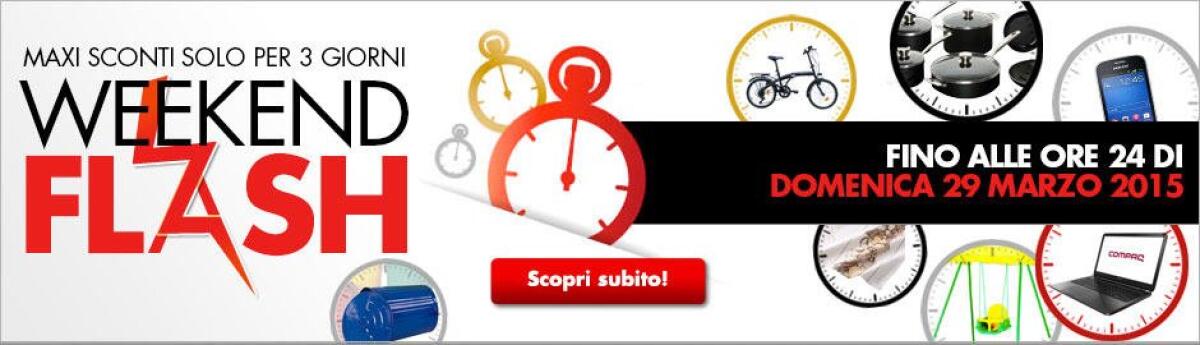 CoopOnLine: Promozione Weekend Flash con tante offerte per soli 3 giorni - 