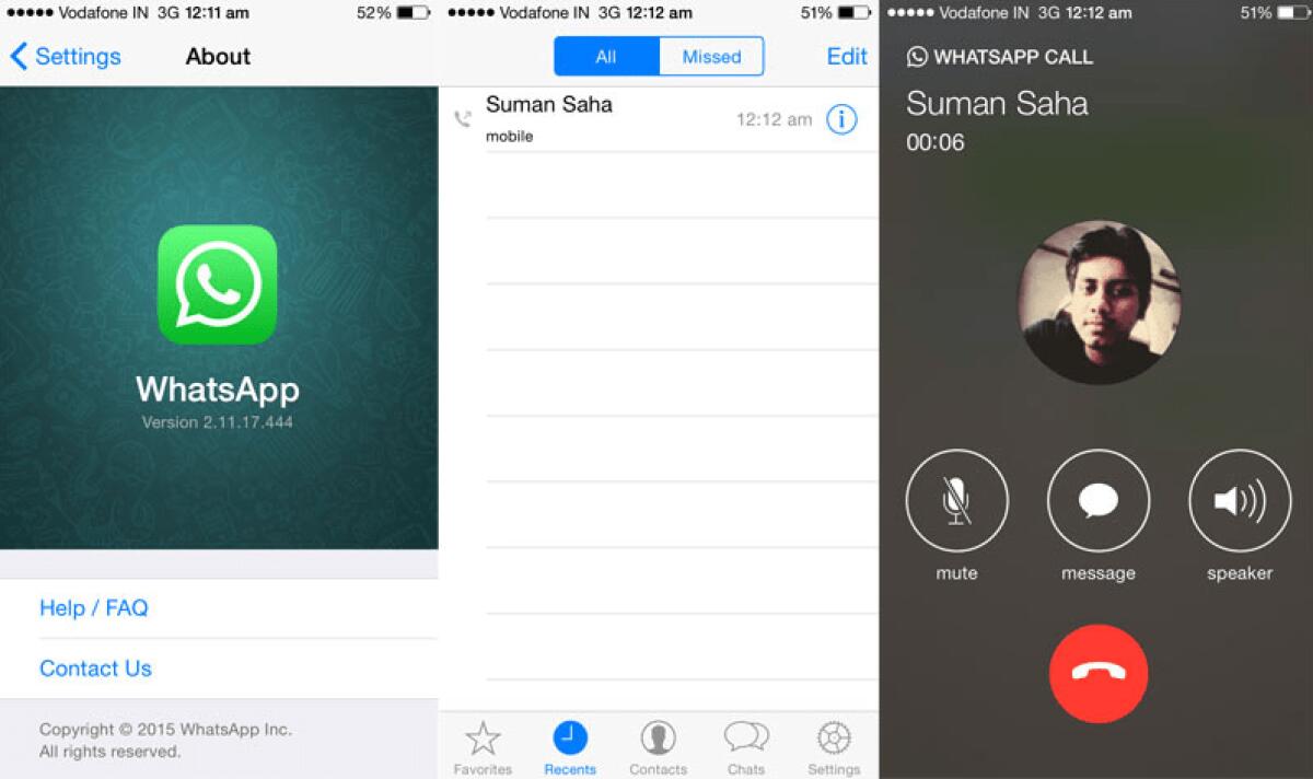 Chiamate WhatsApp a breve anche su iPhone - 
