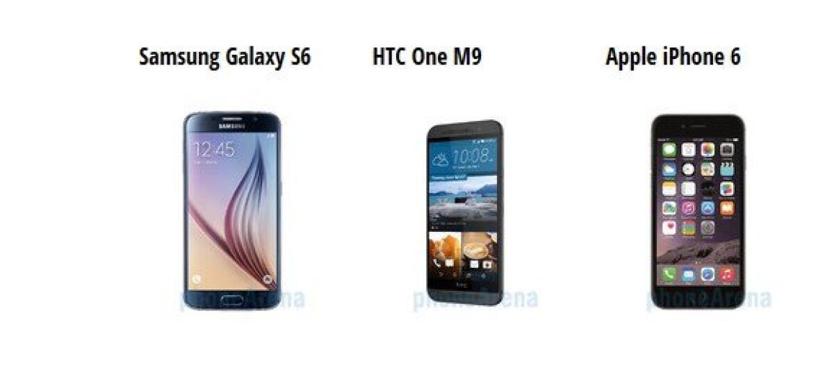 Samsung Galaxy S6 contro tutti: Note 4, Galaxy S5, HTC One (M9) ed iPhone 6 - 