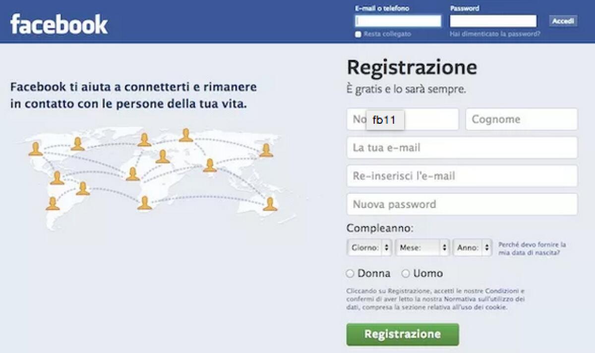 Come iscriversi a Facebook: ecco la guida - 