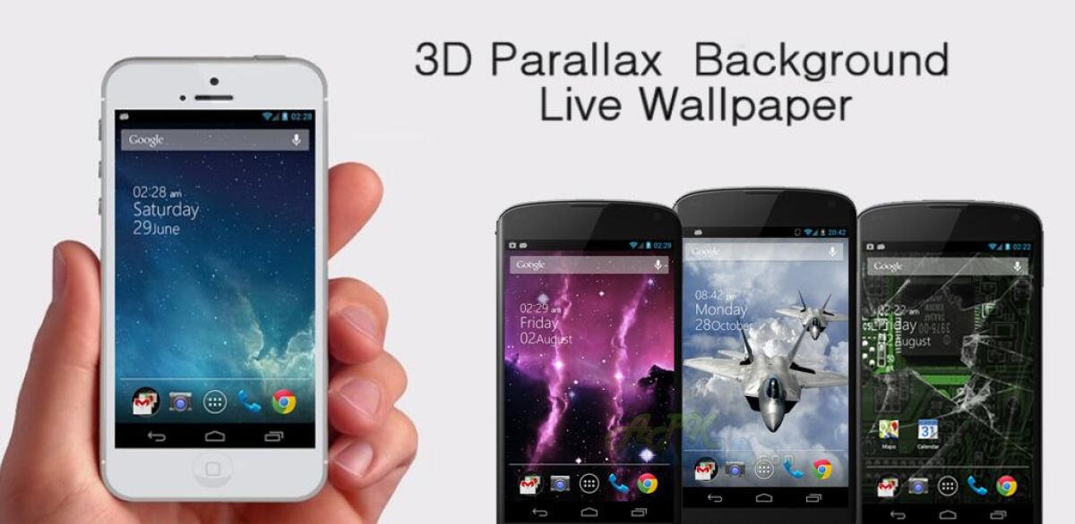 Ottieni l'effetto parallasse anche su Android con 3D Parallax Background v1.23 - 