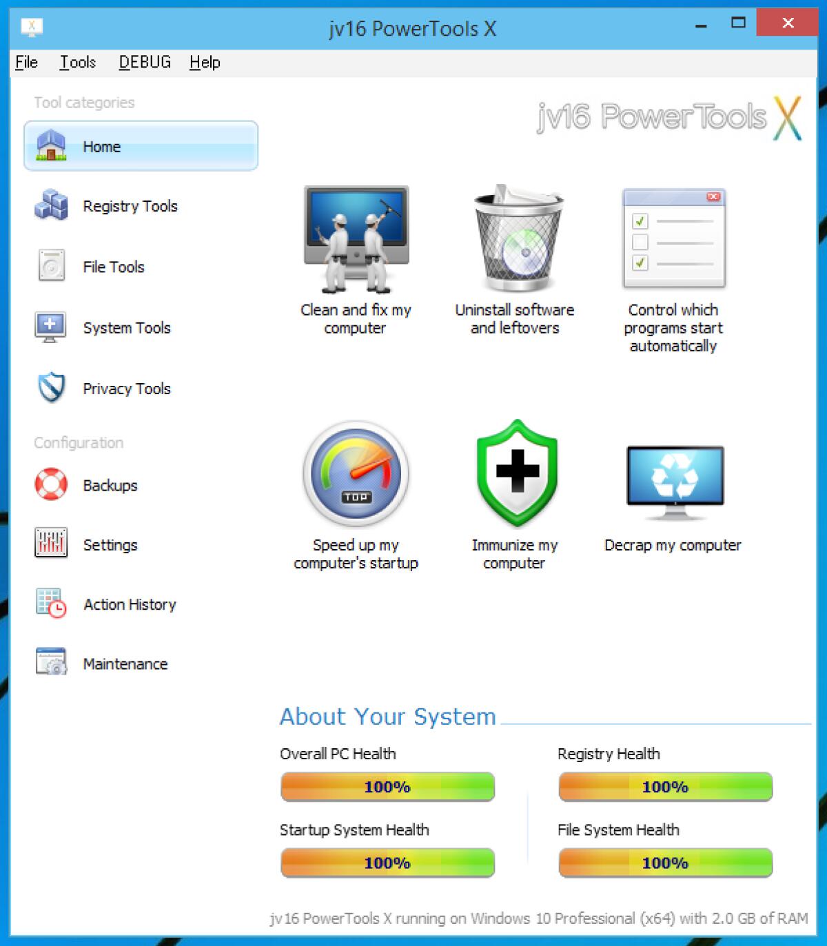 jv16 PowerTools X: Come velocizzare Windows ordinando il registro di sistema - 