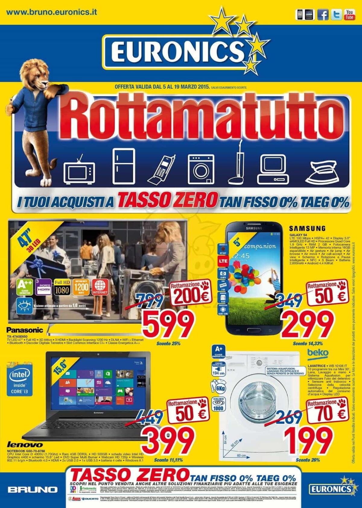 Rottamatutto arriva da Euronics con tanti sconti ed offerte su Smartphone, Tablet e TV - 
