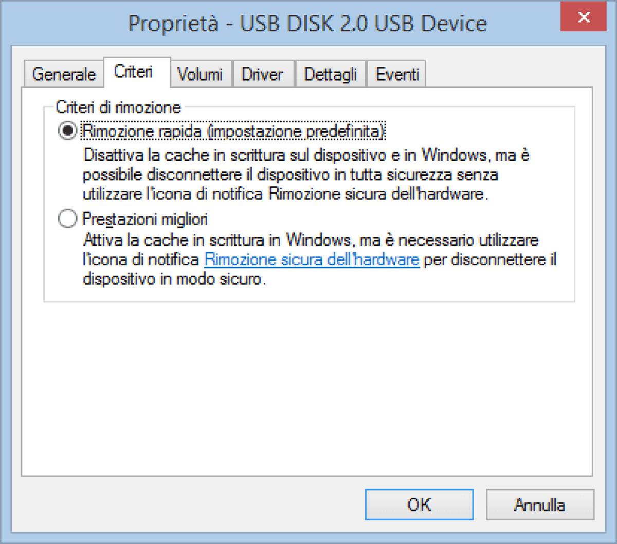 Rimozione sicura hardware serve davvero? - 