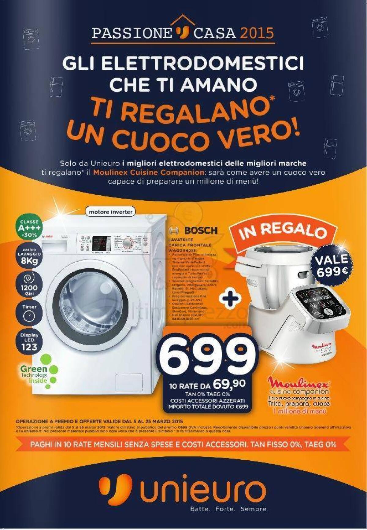 Unieuro lancia “Passione Casa”: Dove trovare tanto promozioni sui migliori elettrodomestici delle migliori marche - 
