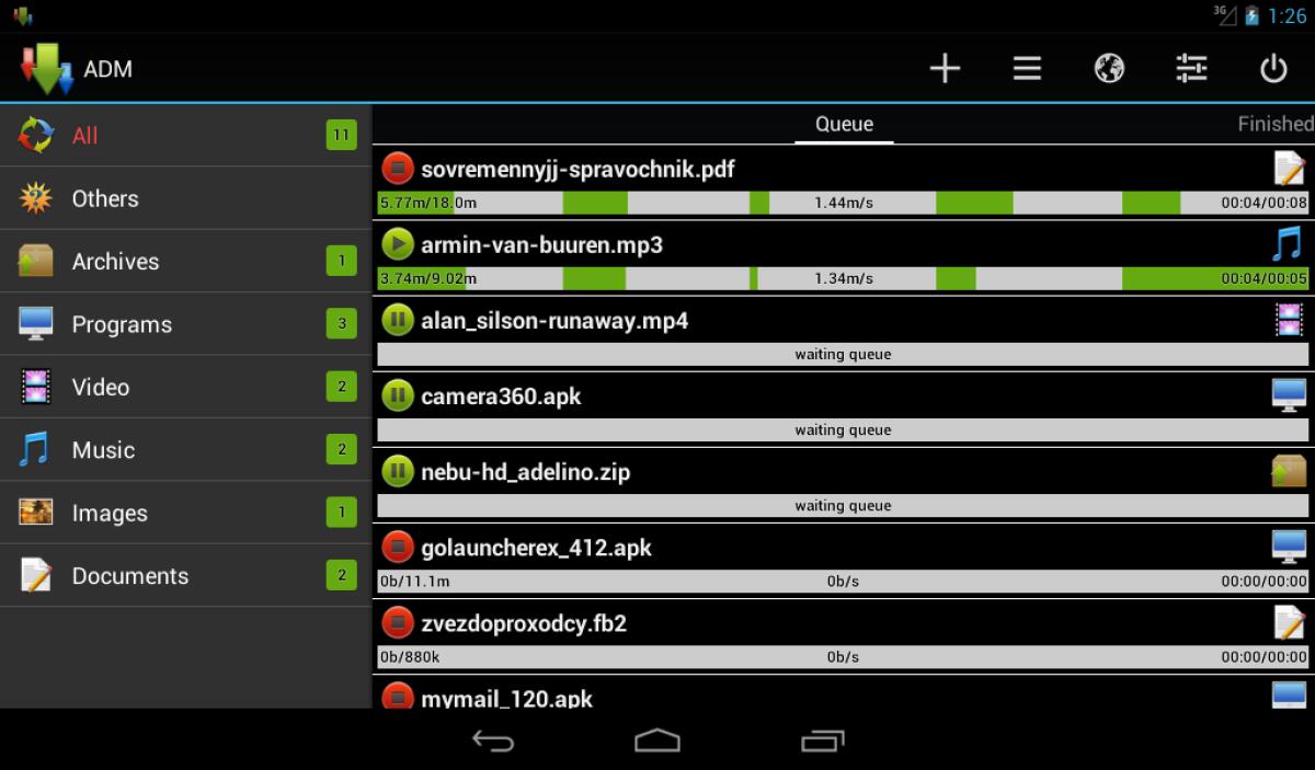 Advanced Download Manager: Miglior Download Manager per Android - 