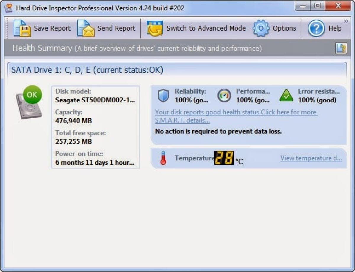 Analizzare lo stato di salute del nostro Hard Disk con Hard Drive Inspector Pro 4.30 Gratis - 