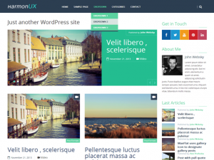 Migliori Temi Wordpress Gratis - HarmonUX Core