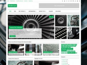 Migliori Temi Wordpress Gratis - Anderson Lite