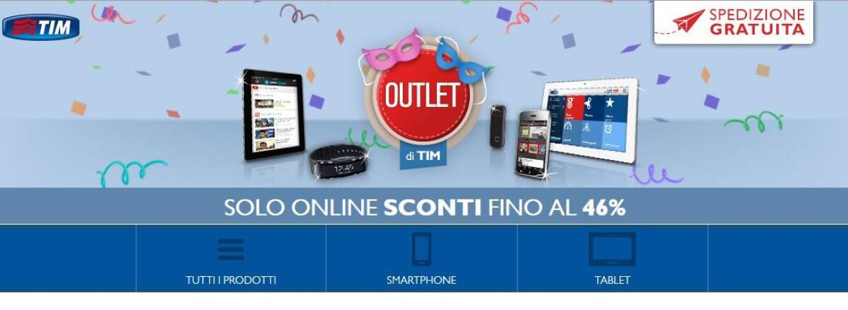 Sconti Outlet TIM: Galaxy Alpha + Gear Fit a 399€ - 