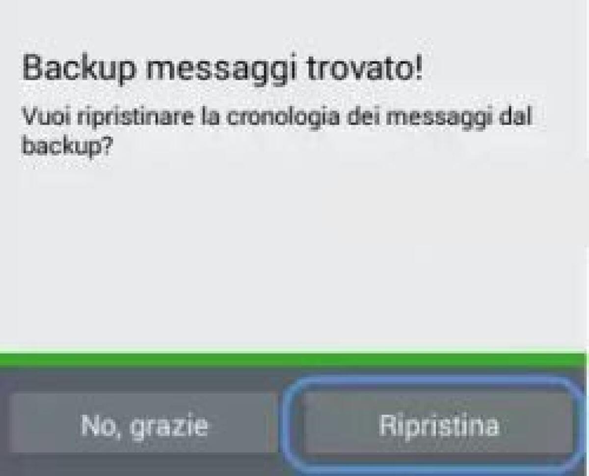 Recuperare messaggi cancellati Whatsapp - 