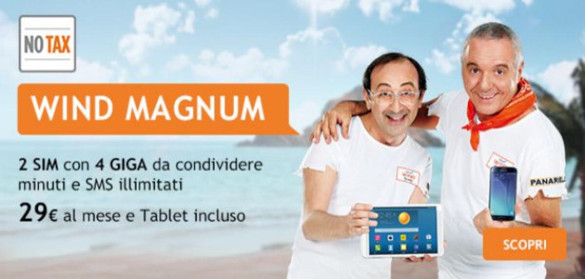 Wind presenta la nuova offerta Magnum: costi e dettagli - 