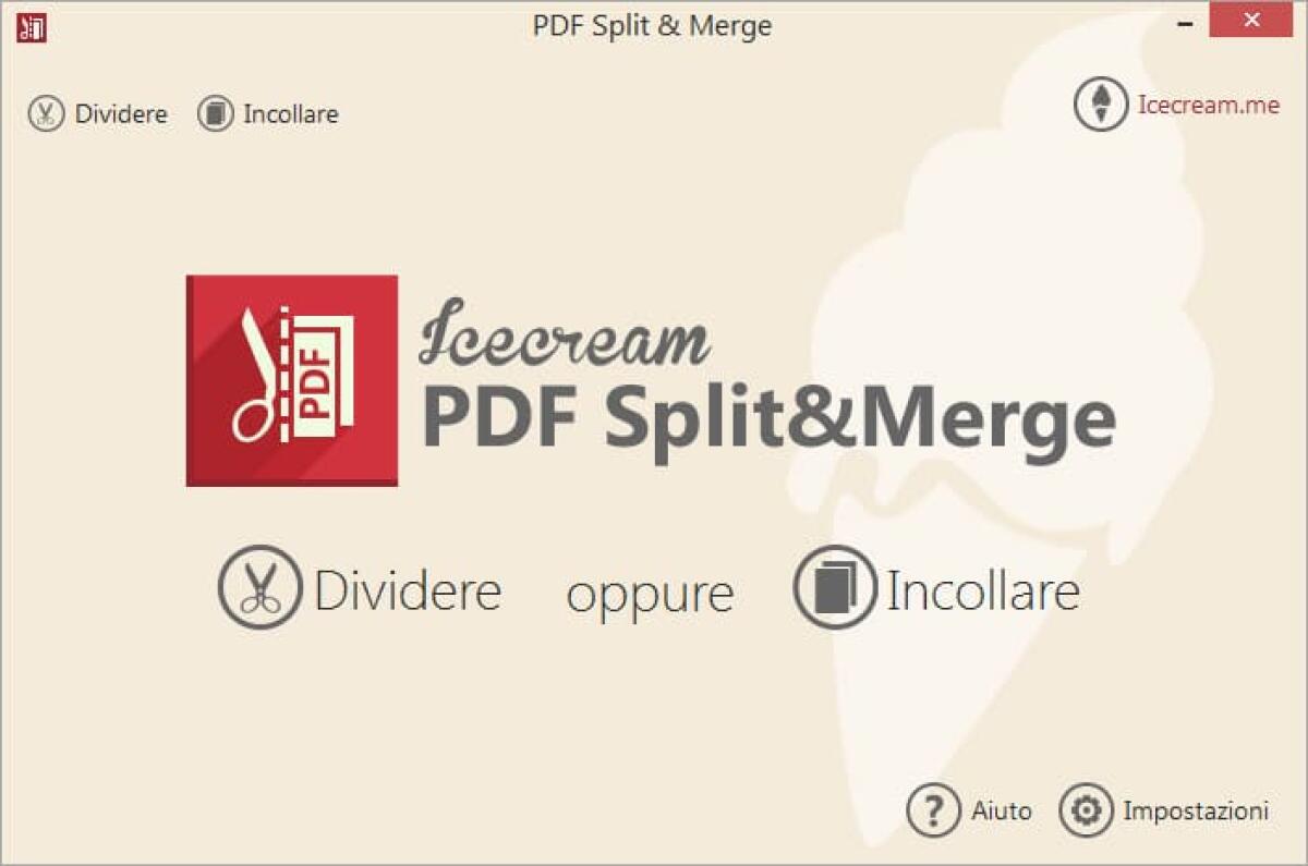 Dividere ed Unire PDF con Icecream PDF Split&Merge PRO - 