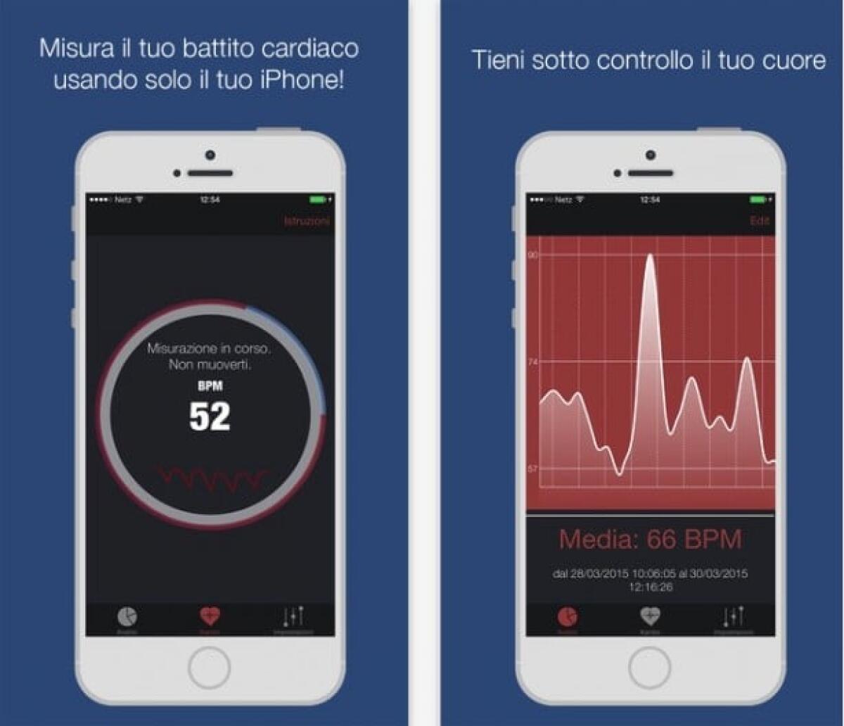 Misurare battito cardiaco con iPhone - 