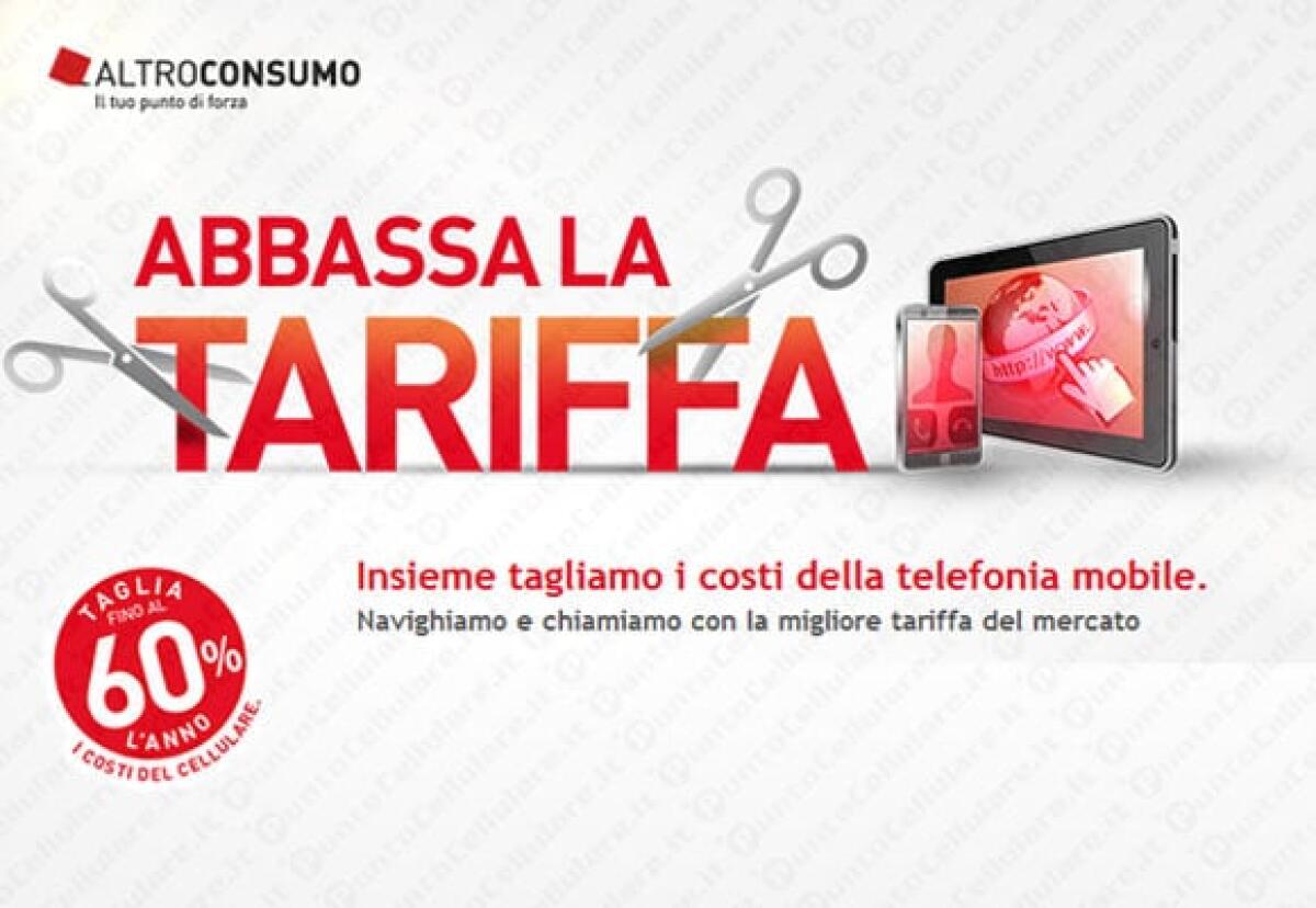 Come risparmiare sulla tariffa telefonica con Altroconsumo - 