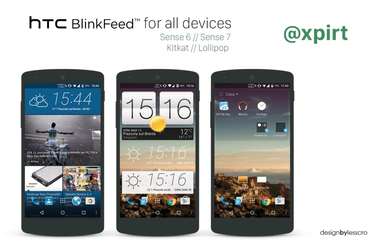 Provare HTC Blinkfeed su qualsiasi smartphone Android - 