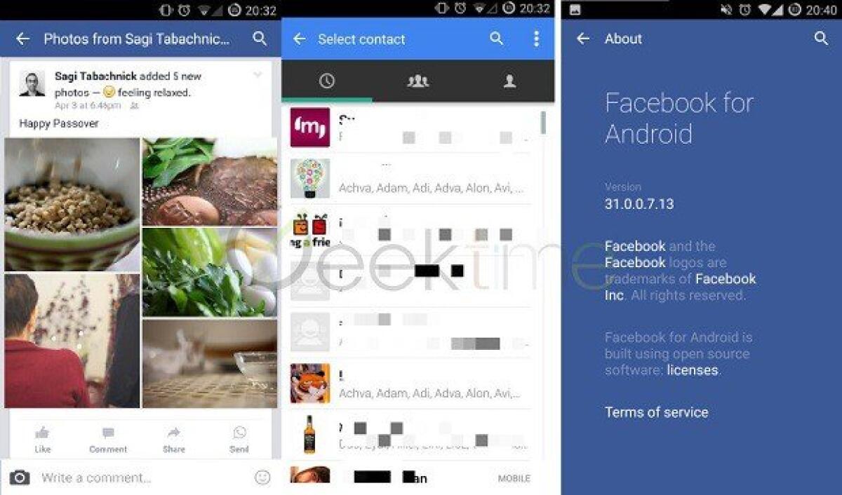 Facebook sta integrando Whatsapp su Android? - 